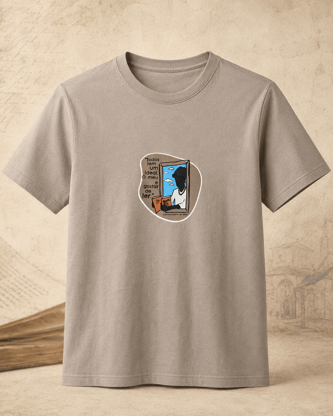 Camiseta Carolina Maria de Jesus
