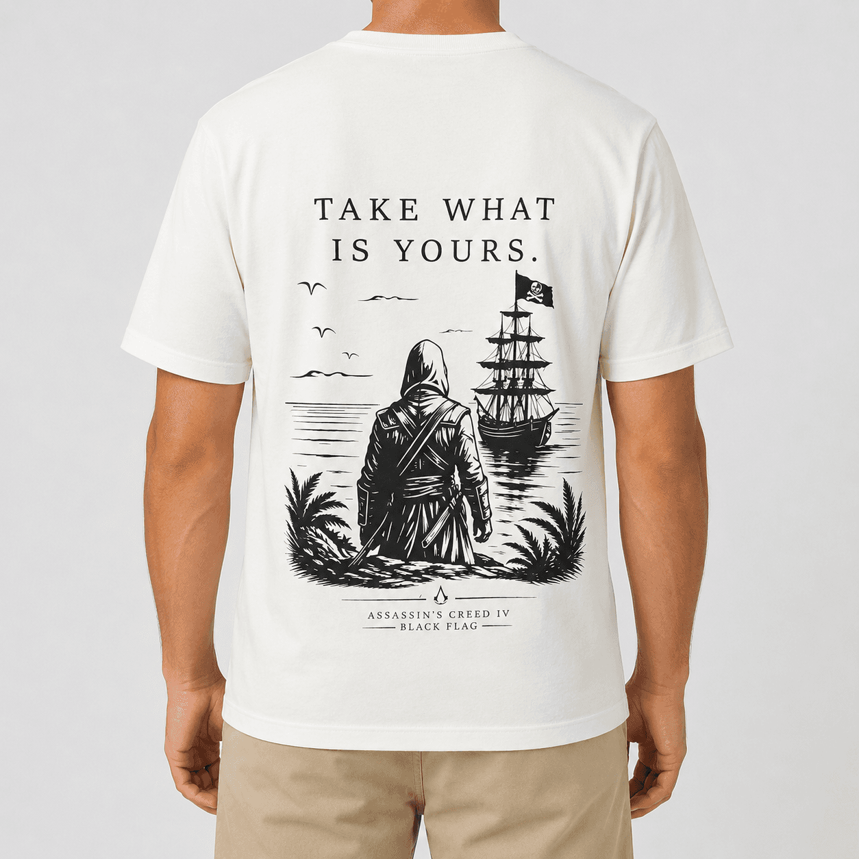 Camiseta Take What Is Yours - AC IV Black Flag - Imagem 5